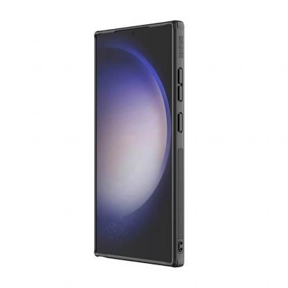 Nillkin CamShield Prop Leather Magnetic Case - хибриден удароустойчив кожен кейс с MagSafe за Samsung Galaxy S24 Ultra (черен) 5