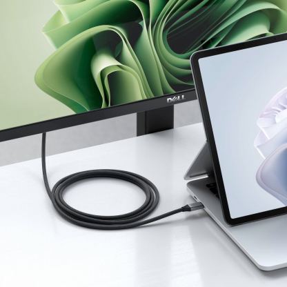 Satechi USB-C to HDMI 2.1 8K Cable - кабел за свързване от USB-C към HDMI 8K (200 см) (черен)  3