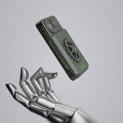 Dudao K24 Fast Charge 22.5W Power Bank 10000mAh - външна батерия 22.5W с USB и USB-C изходи и с технология за бързо зареждане (тъмносив) 6