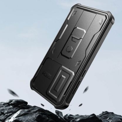 Tech-Protect Kevlar Cam Plus Case - удароустойчив хибриден кейс за Samsung Galaxy A35 5G (черен) 3
