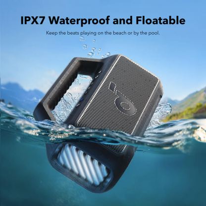 Anker Boom 2 SoundCore Motion Bluetooth Speaker 80W, IPX7 - безжичен блутут спийкър за мобилни устройства (черен) 5