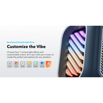 Anker Boom 2 SoundCore Motion Bluetooth Speaker 80W, IPX7 - безжичен блутут спийкър за мобилни устройства (черен) 17