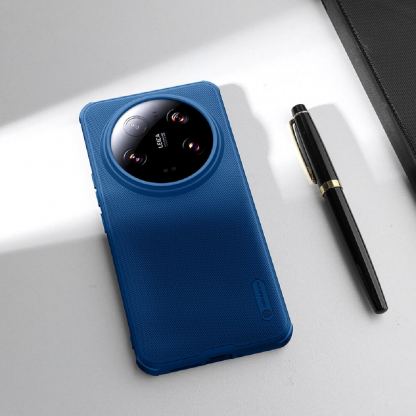 Nillkin Super Frosted Shield Pro Case - хибриден  удароустойчив кейс за Xiaomi 14 Ultra (син) 6