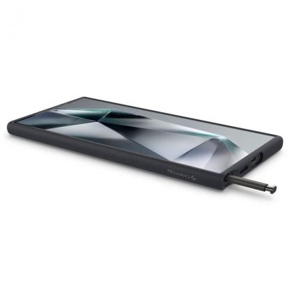Spigen Caseology Nano Pop Case - силиконов (TPU) калъф с висока степен на защита за Samsung Galaxy S24 Ultra (черен) 8