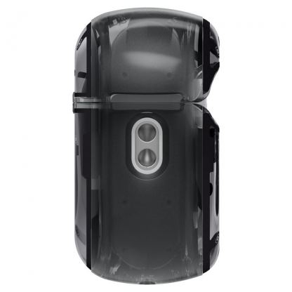 Spigen Ultra Hybrid Zero One Case - хибриден удароустойчив кейс с карабинер за Apple AirPods Pro 2 (черен)  6