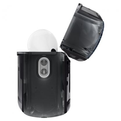 Spigen Ultra Hybrid Zero One Case - хибриден удароустойчив кейс с карабинер за Apple AirPods Pro 2 (черен)  7