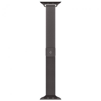 Spigen Metal Fit Band - стоманена каишка за Apple Watch 42мм, 44мм, 45мм, 46мм, Ultra 49мм (сив) 4