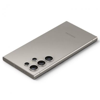 Spigen Glas.tR EZ Fit Optik Pro Lens Protector 2 Pack - 2 комплекта предпазни стъклени лещи за камерата на Samsung Galaxy S24 Ultra (сив) 6