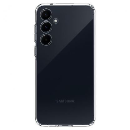 Spigen Liquid Crystal Case - тънък силиконов (TPU) калъф за Samsung Galaxy A55 (прозрачен)  3