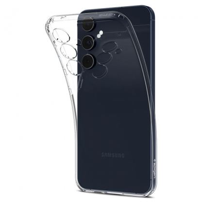 Spigen Liquid Crystal Case - тънък силиконов (TPU) калъф за Samsung Galaxy A55 (прозрачен)  7