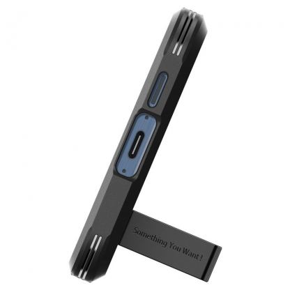 Spigen Tough Armor Case - хибриден кейс с най-висока степен на защита за Samsung Galaxy A55 (черен) 7