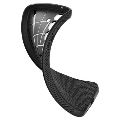 Spigen Liquid Air Case - силиконов (TPU) калъф с висока степен на защита за Samsung Galaxy A35 (черен) 6