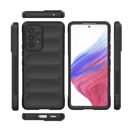 Techsuit Magic Shield TPU Case - удароустойчив силиконов (TPU) калъф за Samsung Galaxy A53 5G (черен) 2