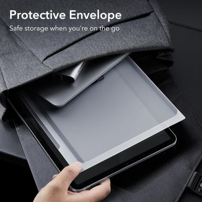 ESR Paper Feel Privacy Magnetic Screen Protector - магнитно защитно покритие (подходящо за рисуване) с определен ъгъл на виждане за дисплея на iPad Air 13 (2024), iPad Pro 12.9 M2 (2022), iPad Pro 12.9 M1 (2021), iPad Pro 12.9 (2020), iPad Pro 12.9 (2018) 2