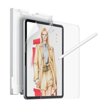 ESR Paper Feel Screen Protector Set - комплект 2 броя качествено защитно покритие (подходящо за рисуване) за дисплея на iPad Pro 13 (2024) 3