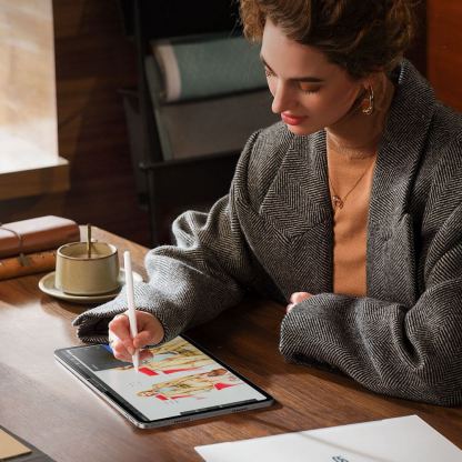 ESR Paper Feel Screen Protector Set - комплект 2 броя качествено защитно покритие (подходящо за рисуване) за дисплея на iPad Pro 13 (2024) 8