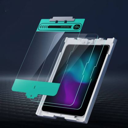 ESR Armorite Tempered Glass Screen Protector - комплект 2 броя калени стъклени защитни покрития за дисплея на iPad Pro 13 (2024) (прозрачен) 5