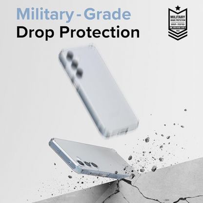 Ringke Fusion Matte Case - хибриден удароустойчив кейс за Samsung Galaxy A35 5G (прозрачен-мат) 6
