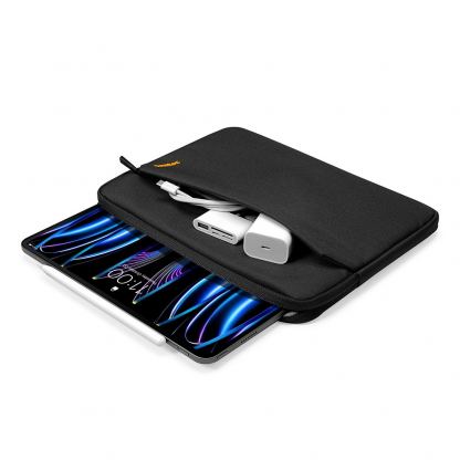 Tomtoc Tablet Sleeve - текстилен калъф за iPad Pro 13 (2024), 12.9 M2 (2022), iPad Pro 12.9 M1 (2021), iPad Pro 12.9 (2020), iPad Pro 12.9 (2018) (черен) 2