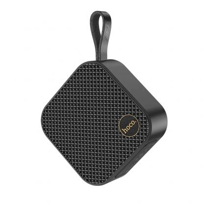 Hoco Auspicious Wireless Bluetooth Speaker 5W - портативен безжичен блутут спийкър (с карабинер) за мобилни устройства (черен) 2