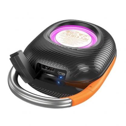 Hoco Easy Joy Sports Wireless Bluetooth Speaker 5W - портативен безжичен блутут спийкър (с карабинер) за мобилни устройства (черен) 2