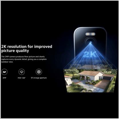 Xiaomi BW300 Outdoor Security Camera 2K - домашна видеокамера за външна употреба (бял) 11