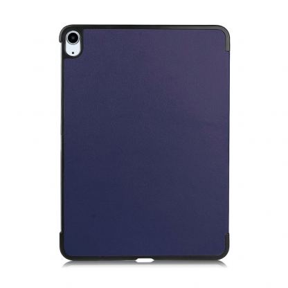 Techsuit FoldPro Leather Case - кожен кейс и поставка за iPad Air 11 (2024) (син) 4