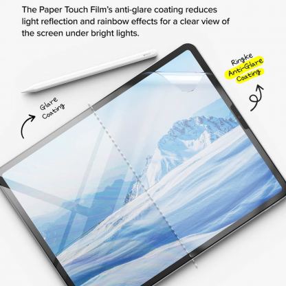 Ringke Paper Touch Film Soft - качествено защитно покритие (подходящо за рисуване) за дисплея на iPad Air 13 (2024) (матово) (2 броя) 3