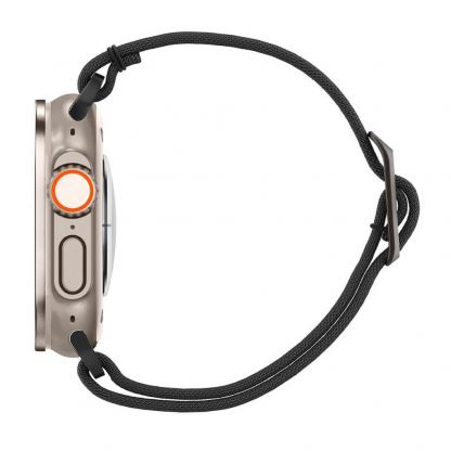 Spigen Glass GLAS.tR Slim Pro Tempered Galss - калено стъклено защитно покритие с алуминиева рамка за Apple Watch Ultra 49мм (титан-прозрачен) 8