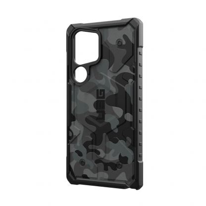 Urban Armor Gear Pathfinder MagSafe Case - удароустойчив хибриден кейс с MagSafe за Samsung Galaxy S24 Ultra (черен камуфлаж) 2