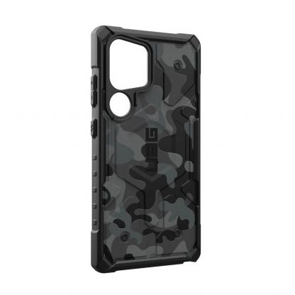 Urban Armor Gear Pathfinder MagSafe Case - удароустойчив хибриден кейс с MagSafe за Samsung Galaxy S24 Ultra (черен камуфлаж) 3