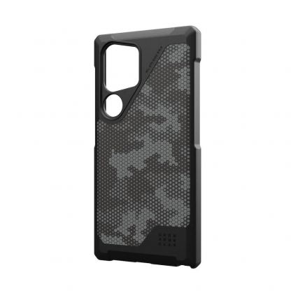 Urban Armor Gear Metropolis LT Kevlar MagSafe Case - удароустойчив хибриден кейс с MagSafe за Samsung Galaxy S24 Ultra (черен-камуфлаж) 2