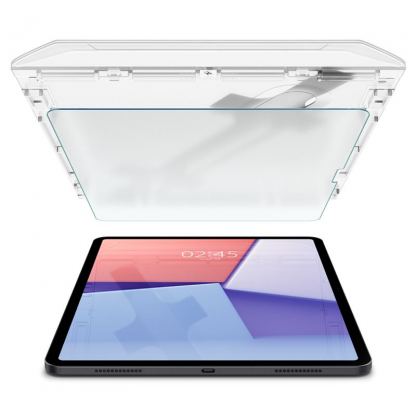 Spigen Paper Touch Tempered Glass EZ Fit - стъклено защитно покритие, подходящо за рисуване за дисплея на iPad Air 13 (2024) (матово) 4