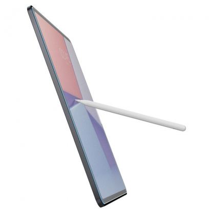 Spigen Paper Touch Tempered Glass EZ Fit - стъклено защитно покритие, подходящо за рисуване за дисплея на iPad Air 13 (2024) (матово) 6