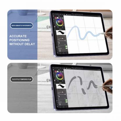 4smarts Paperwrite Screen Protector - качествено защитно покритие (подходящо за рисуване) за дисплея на iPad Pro 13 (2024) 5