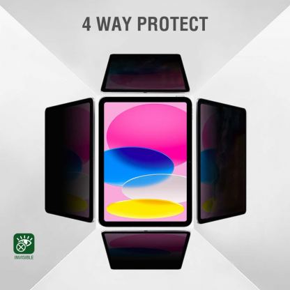 4smarts Smart Protect Magnetic Privacy Filter - магнитно защитно покритие с определен ъгъл на виждане за дисплея на iPad Pro 13 (2024) 4