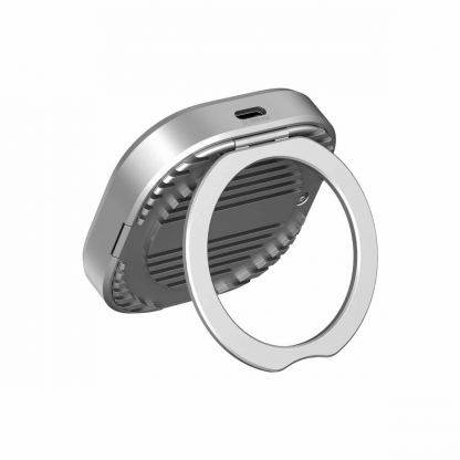 4smarts Magnetic M.2 SSD Enclosure and Kickstand with MagSafe - кутия за външна памет M.2 SSD за устройства с MagSafe и USB-C порт (сив)  3