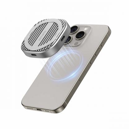 4smarts Magnetic M.2 SSD Enclosure and Kickstand with MagSafe - кутия за външна памет M.2 SSD за устройства с MagSafe и USB-C порт (сив)  5