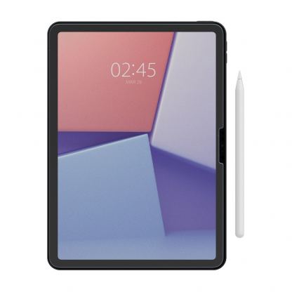 Spigen Paper Touch Tempered Glass EZ Fit - стъклено защитно покритие, подходящо за рисуване за дисплея на iPad Air 11 (2024) (матово) 3