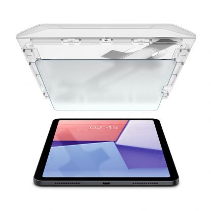 Spigen Paper Touch Tempered Glass EZ Fit - стъклено защитно покритие, подходящо за рисуване за дисплея на iPad Air 11 (2024) (матово) 4