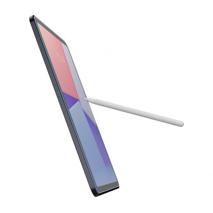 Spigen Paper Touch Tempered Glass EZ Fit - стъклено защитно покритие, подходящо за рисуване за дисплея на iPad Air 11 (2024) (матово) 6