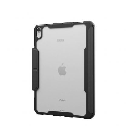 Urban Armor Gear Essential Armor Case - удароустойчив хибриден кейс за iPad Air 11 (2024) (черен-прозрачен) 2