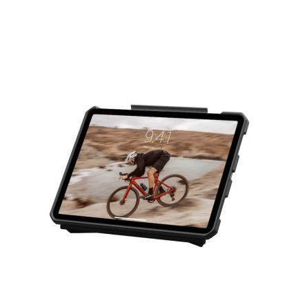 Urban Armor Gear Essential Armor Case - удароустойчив хибриден кейс за iPad Air 11 (2024) (черен-прозрачен) 10