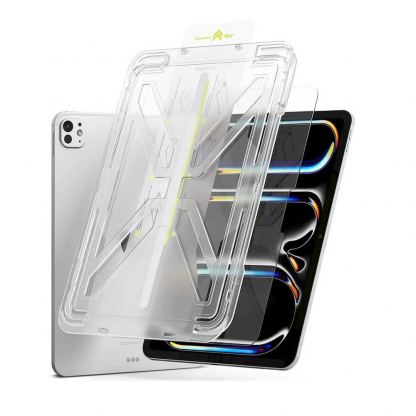 Ringke Easy Slide Tempered Glass 2.5D - калено стъклено защитно покритие за дисплея на iPad Pro 11 (2024) (прозрачен) 2