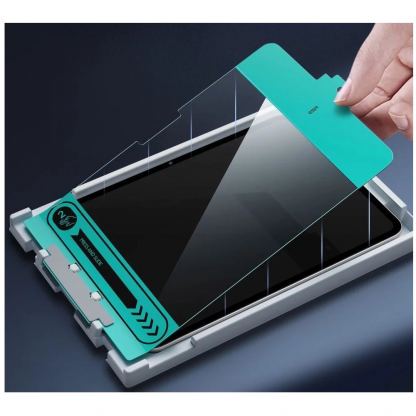 ESR Tempered Glass Screen Protector Set - комплект 2 броя калени стъклени защитни покрития за дисплея на iPad Air 11 (2024) (прозрачен) 2