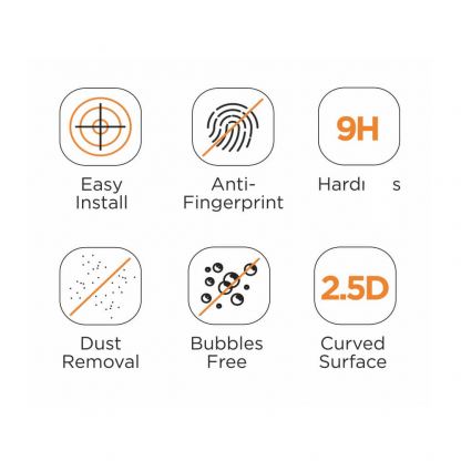 Mobile Origin Screen Guard Tempered Glass 2.5D - калено стъклено защитно покритие за дисплея на iPad Pro 13 (2024) (прозрачен) 5