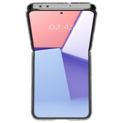 Spigen AirSkin Case - качествен поликарбонатов кейс за Samsung Galaxy Z Flip6 (прозрачен) 10