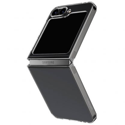 Spigen AirSkin Case - качествен поликарбонатов кейс за Samsung Galaxy Z Flip6 (прозрачен) 13