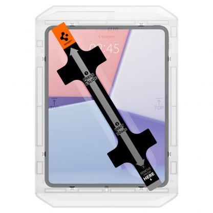 Spigen Tempered Glass GLAS.tR EZ Fit - висококачествено стъклено защитно покритие за дисплея на iPad Pro 13 (2024) (прозрачно) 2