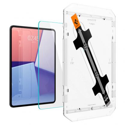 Spigen Tempered Glass GLAS.tR EZ Fit - висококачествено стъклено защитно покритие за дисплея на iPad Pro 13 (2024) (прозрачно) 3